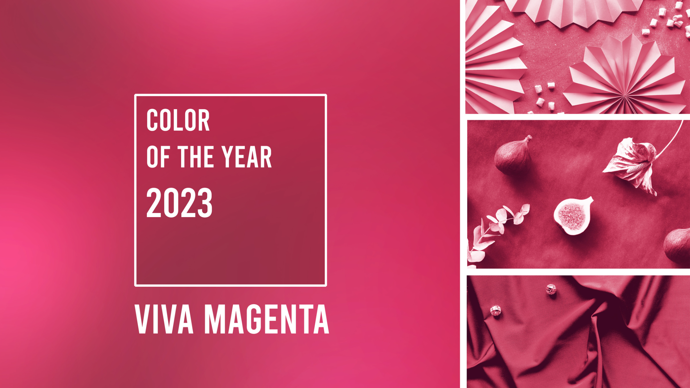 How to Accessorize Using the 2023 Pantone Color of the Year - Viva Magenta