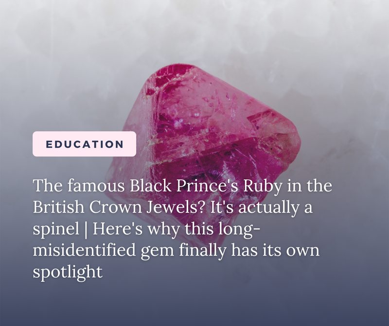 Spinel: The August Birthstone That Fooled Royalty for Centuries
