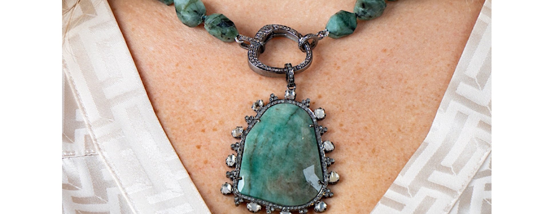 Sterling silver and diamond jewelry by Ulka Rocks