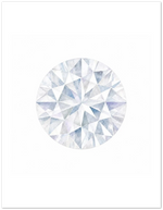 Diamond Birthstone Greeting Cards, Pack of 10 | Ulka Rocks