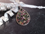 Pink Tourmaline and Diamond Pendant | Ulka Rocks
