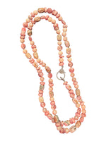 35" Rhodochrosite Necklace | Ulka Rocks