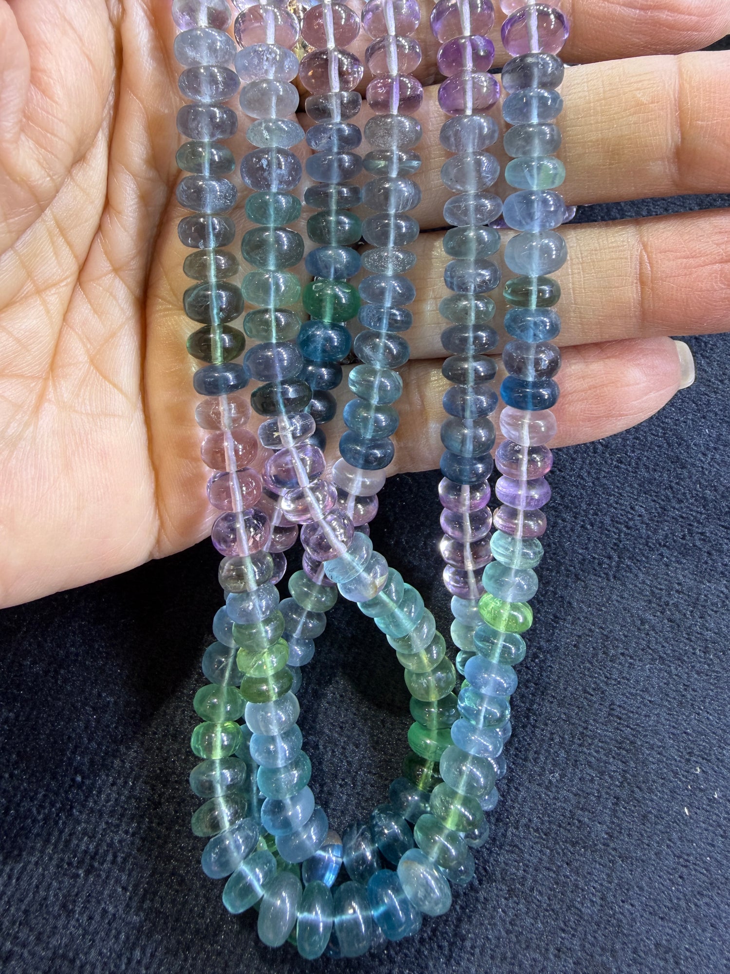 Fluorite Custom Designed Beaded Necklace