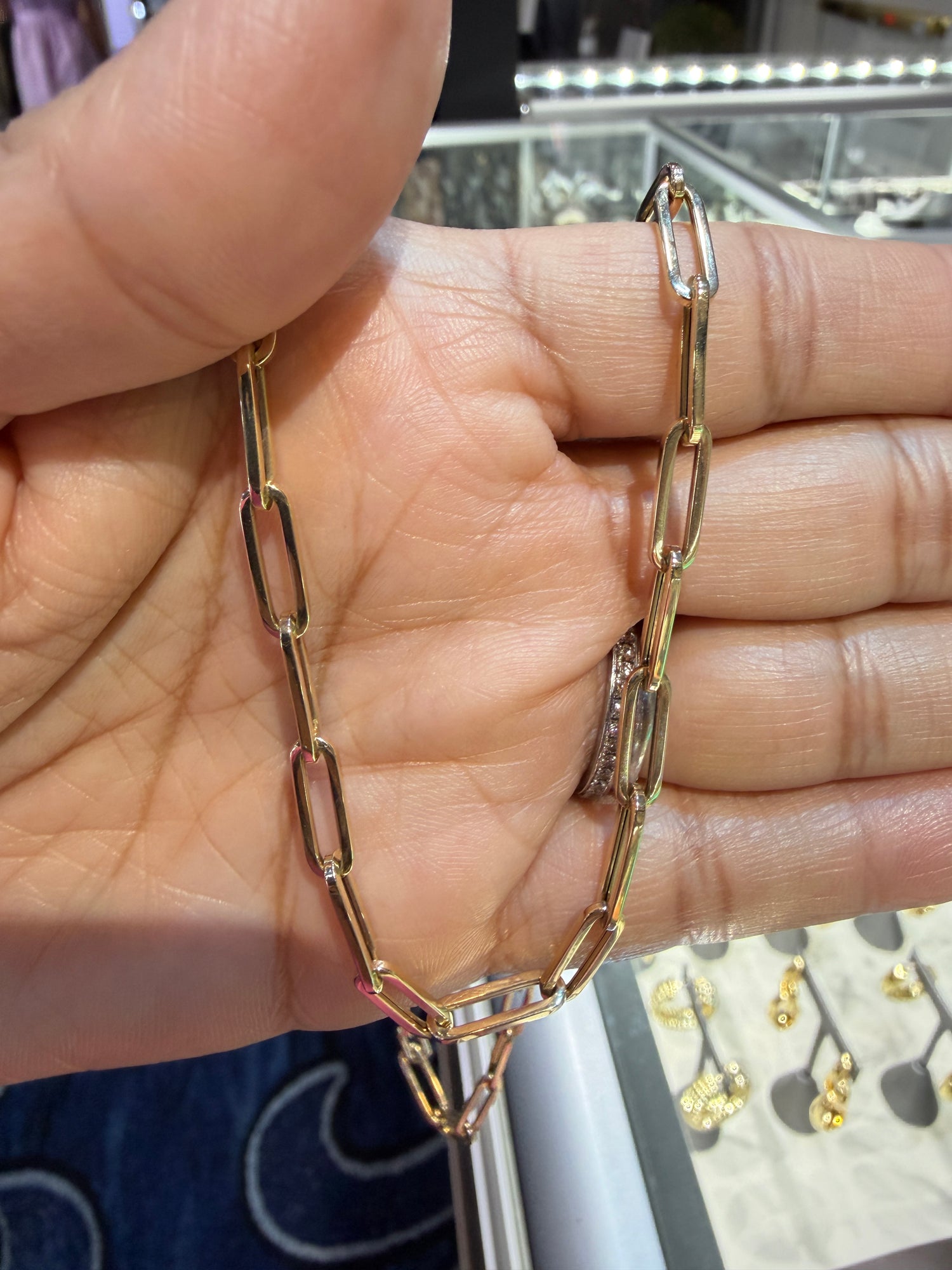 14k Yellow Gold Necklace 20 inches