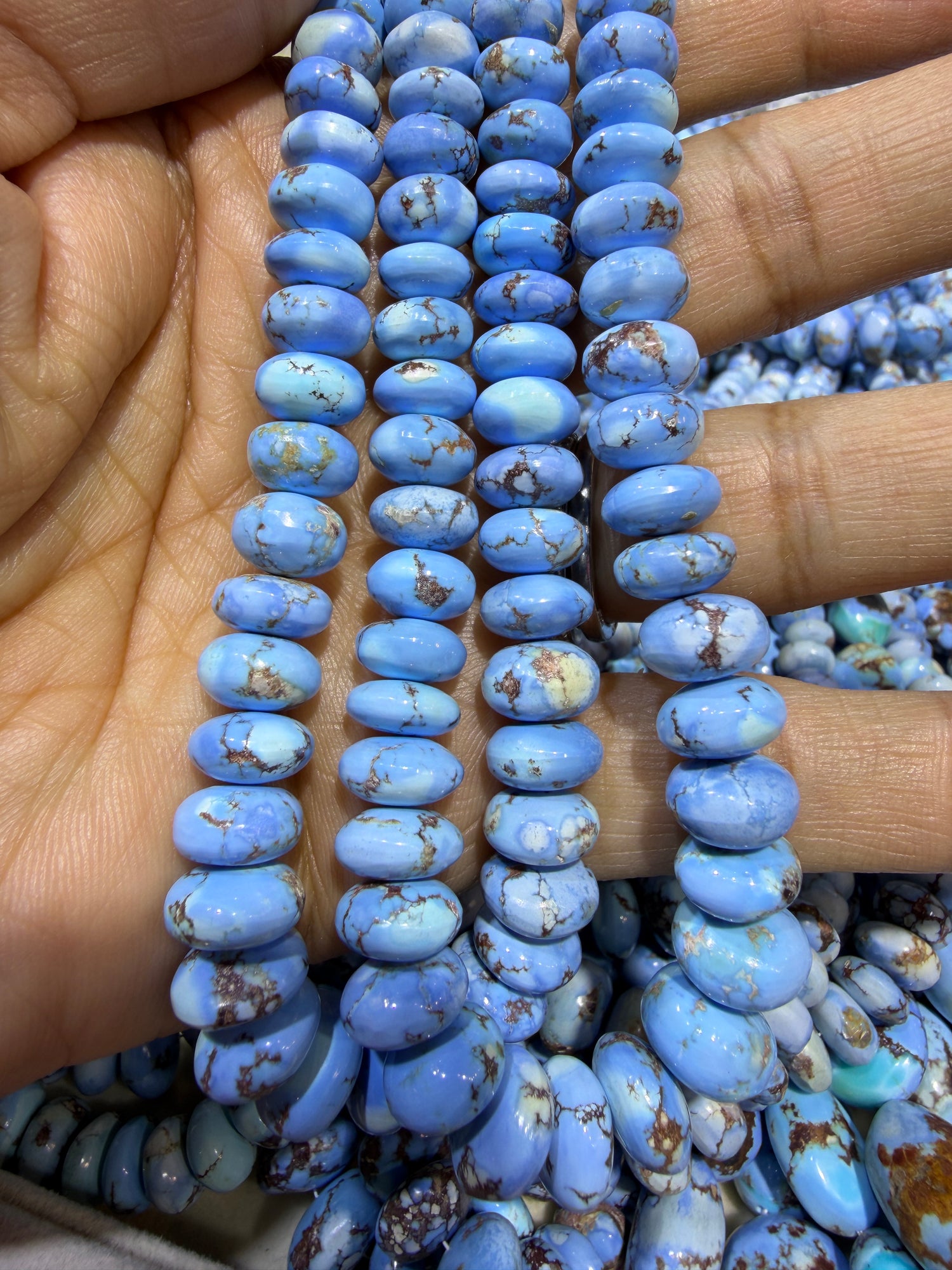 Turquoise Custom Designed Beaded Necklace