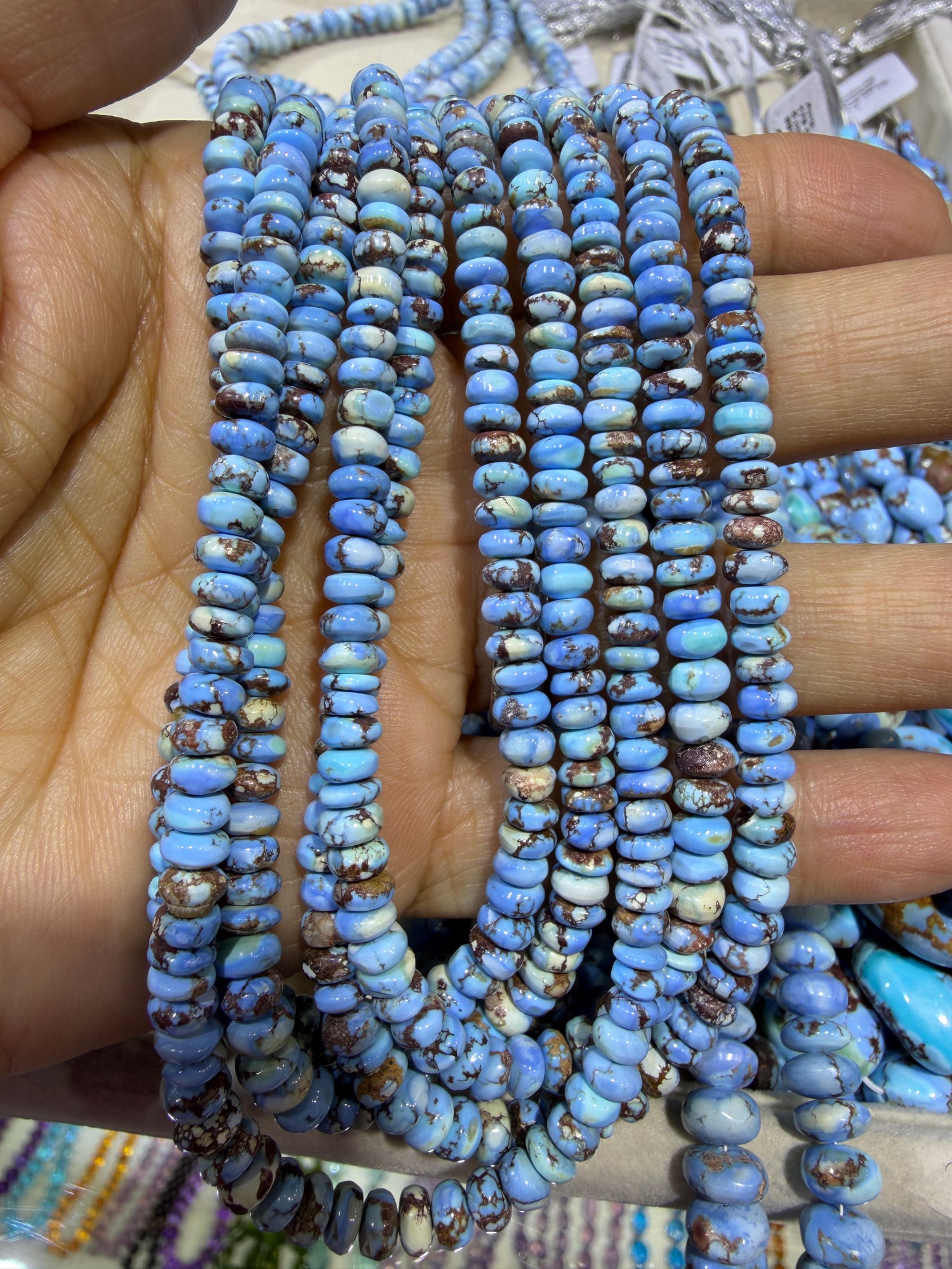 Turquoise Custom Designed Beaded Necklace