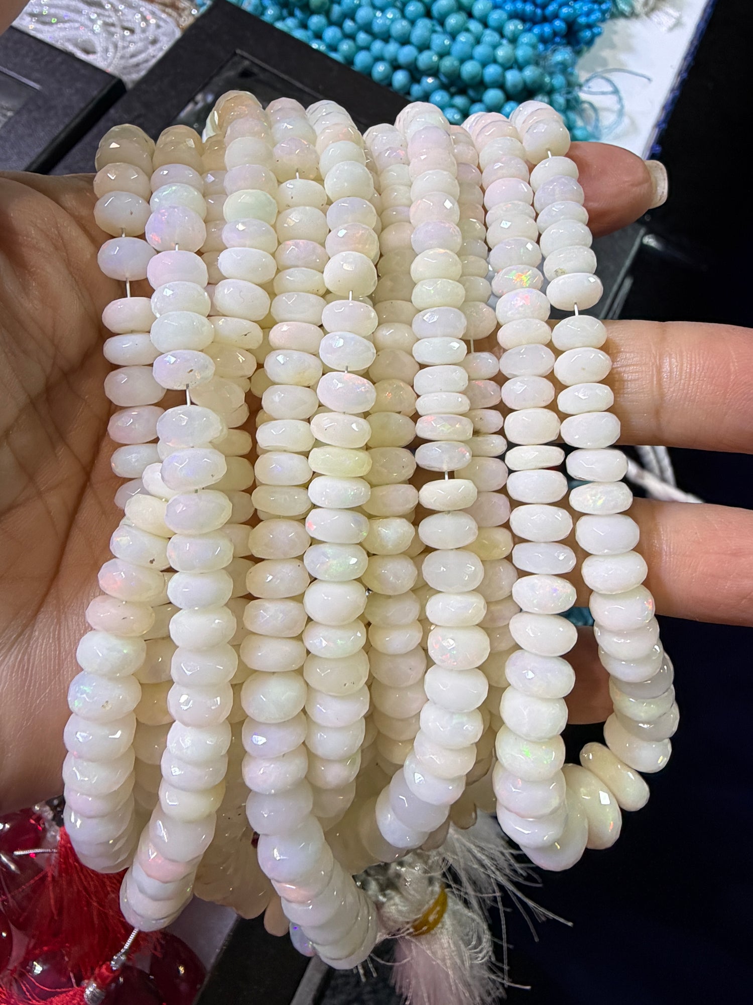 Ethiopian Opal Beads 16 inches