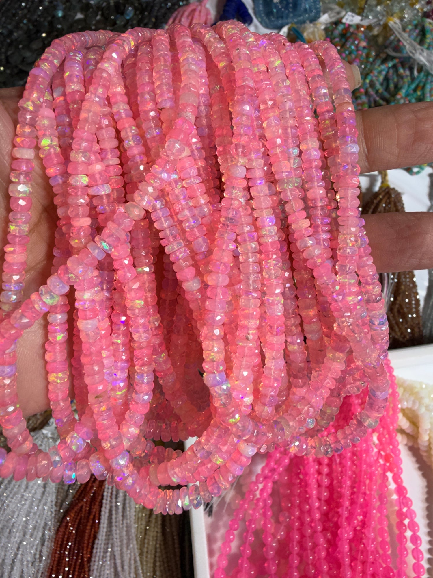 Ethiopian Opal Beads 16 inches