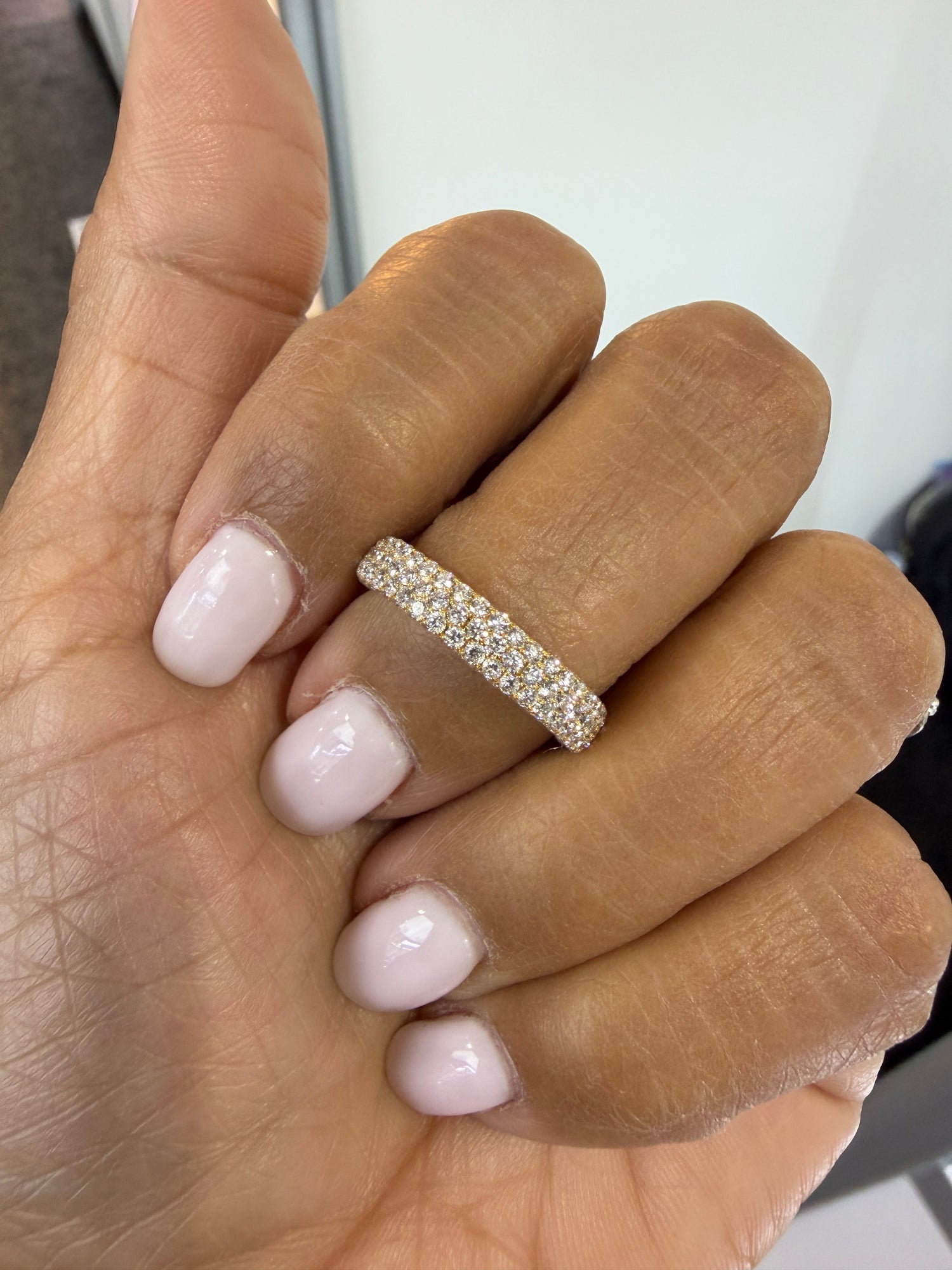 14k Yellow Gold Ring With Diamond Size 7
