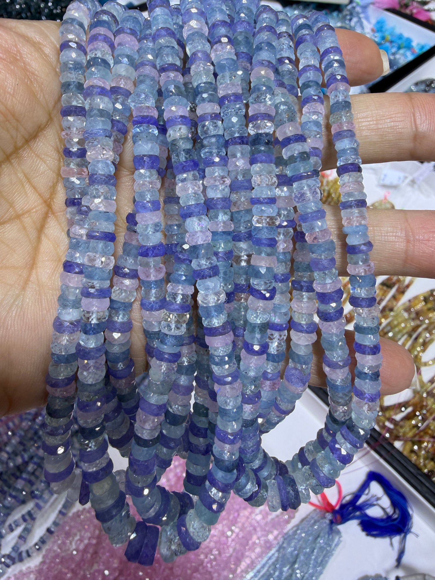 Multi-Stone Custom Designed Beaded Necklace