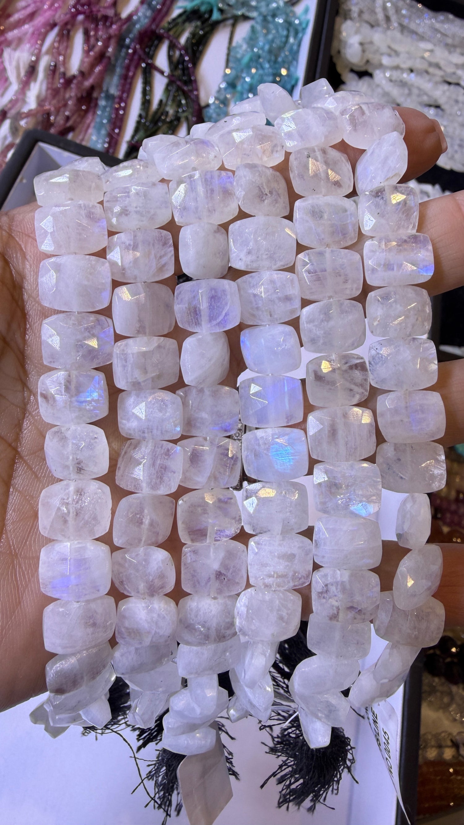 Moonstone Beads 8 inches