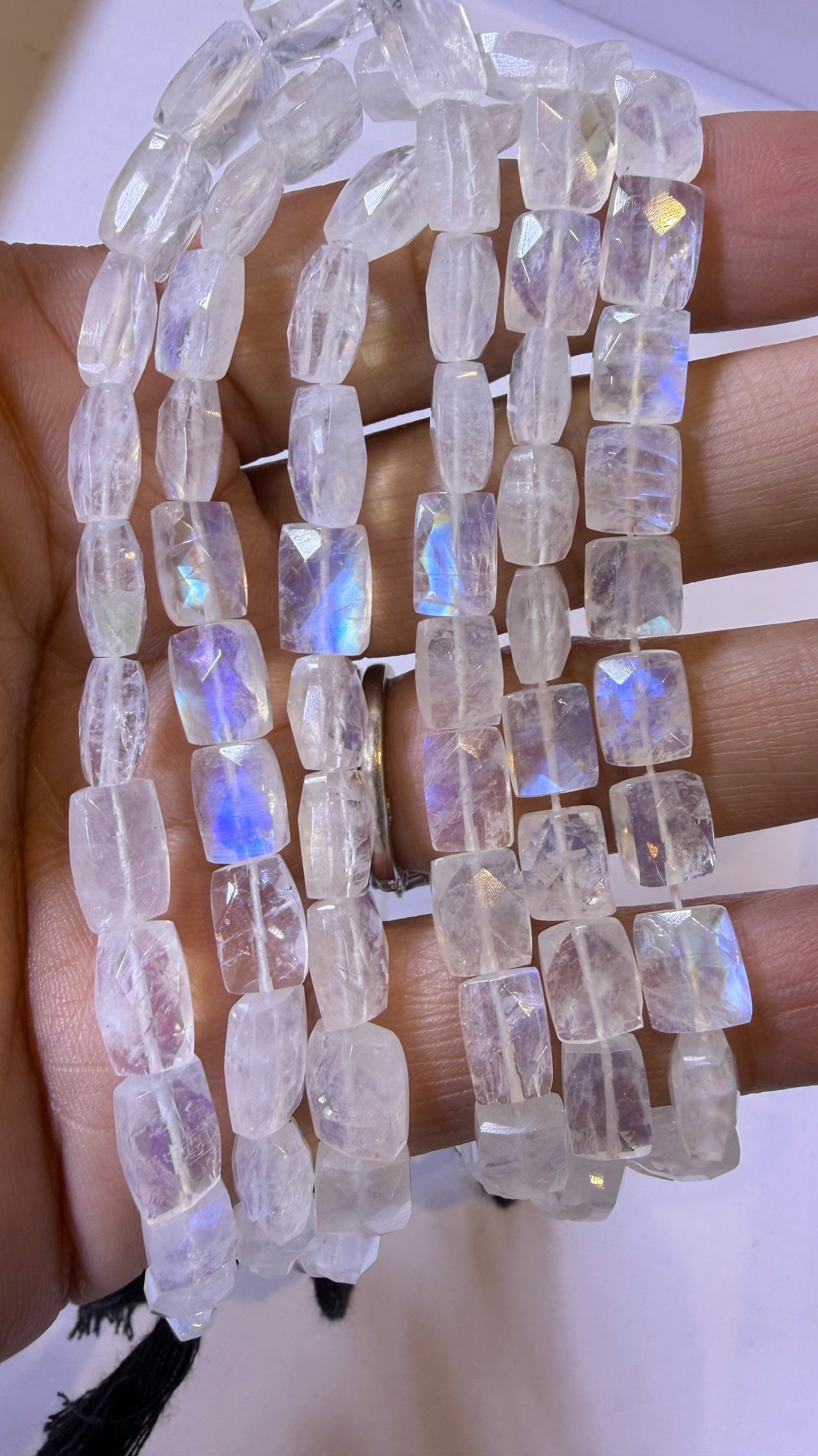 Moonstone Beads 8 inches