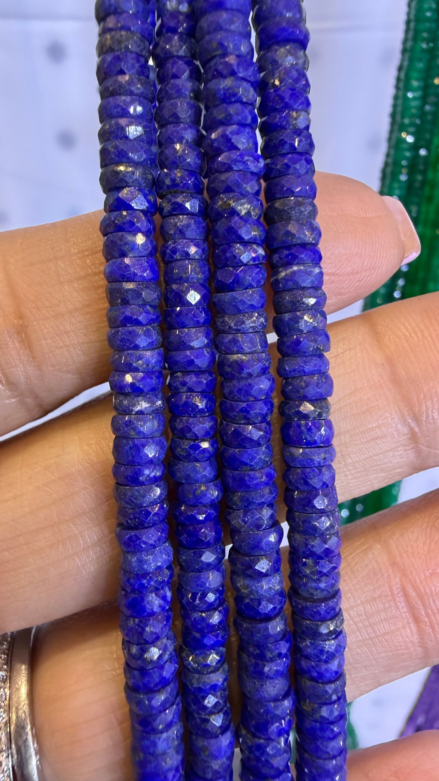 Lapis Lazuli Custom Designed Beaded Necklace