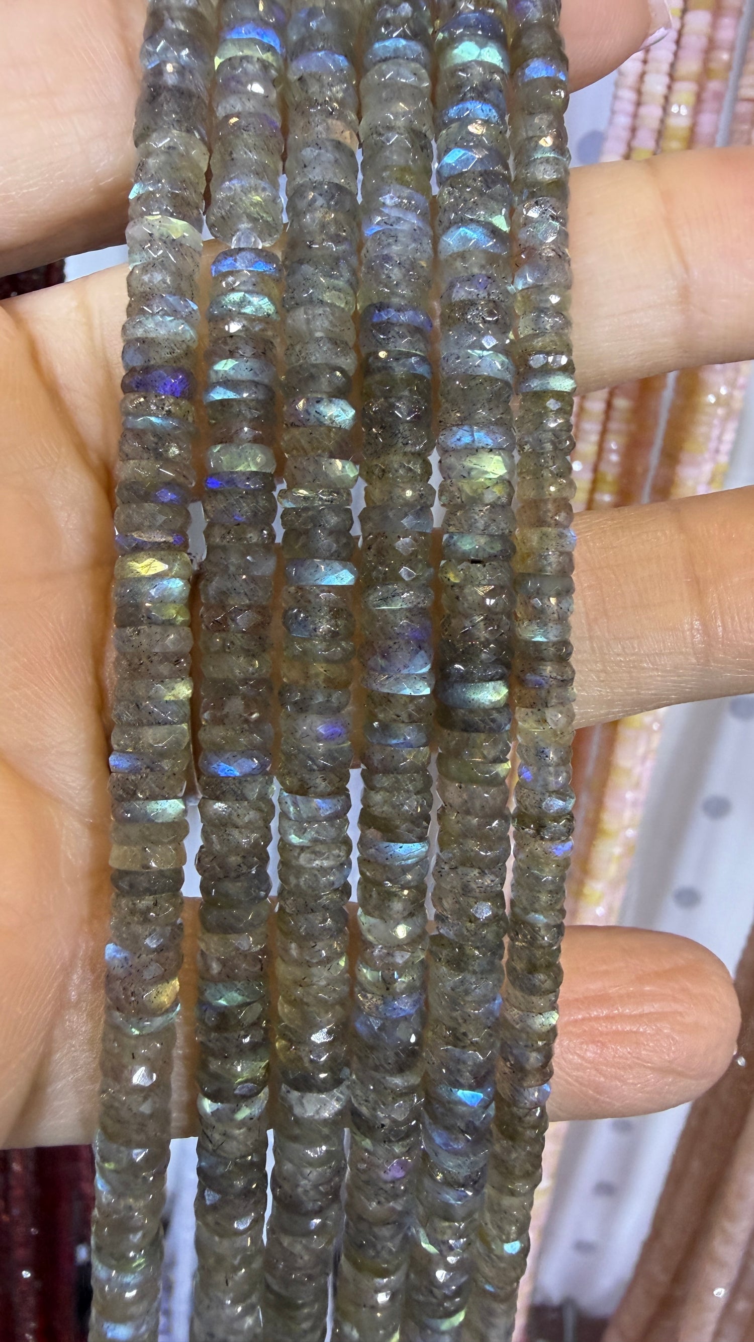 Labradorite Beads 16 inches