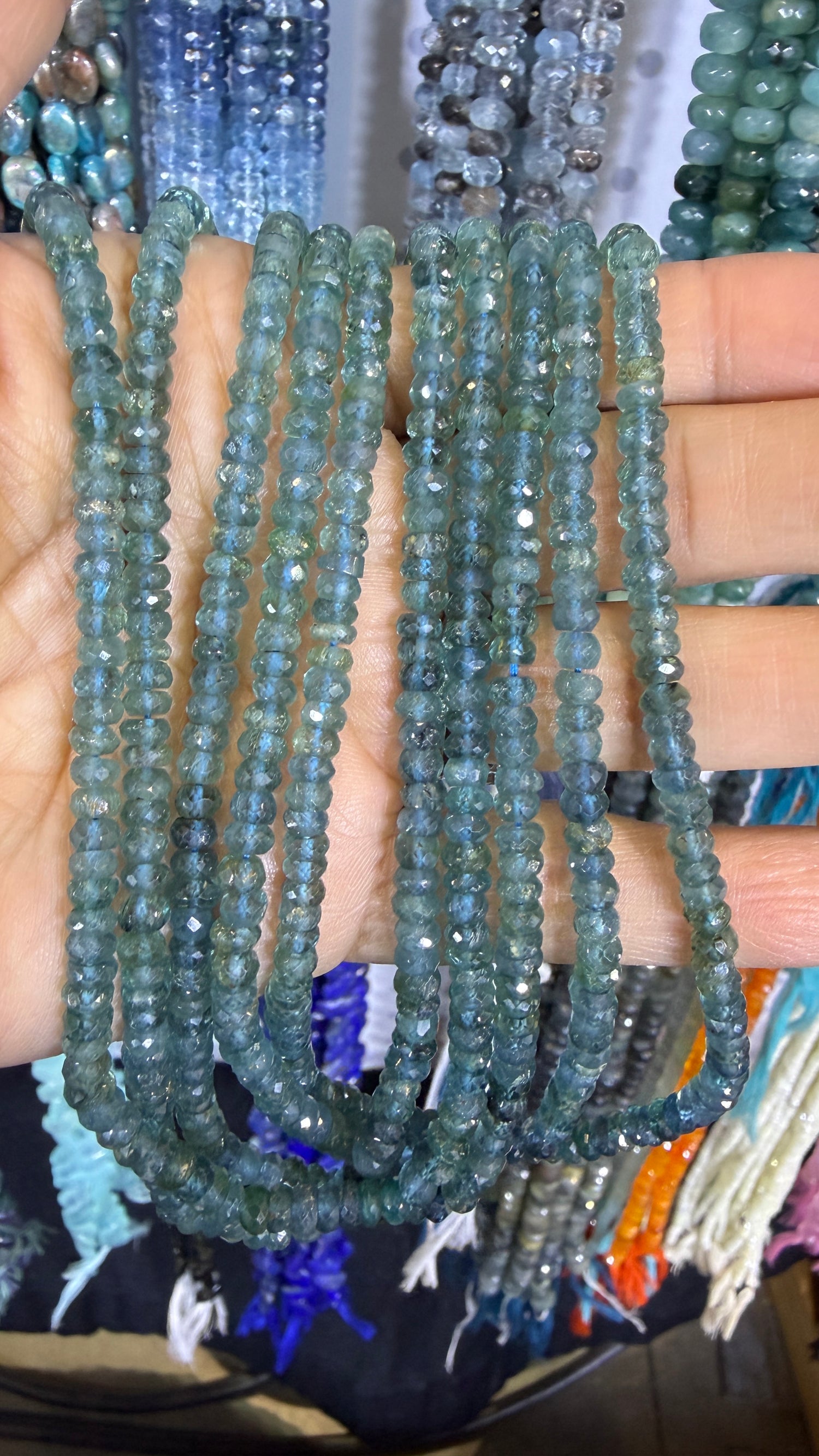 Tourmaline Beads 16 inches