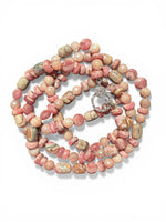 35" Rhodochrosite Necklace | Ulka Rocks