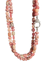 35" Rhodochrosite Necklace | Ulka Rocks