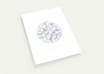 Diamond Birthstone Greeting Cards, Pack of 10 | Ulka Rocks