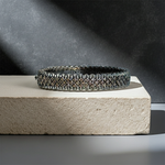 Diamond Sterling Silver Bracelet | Ulka Rocks