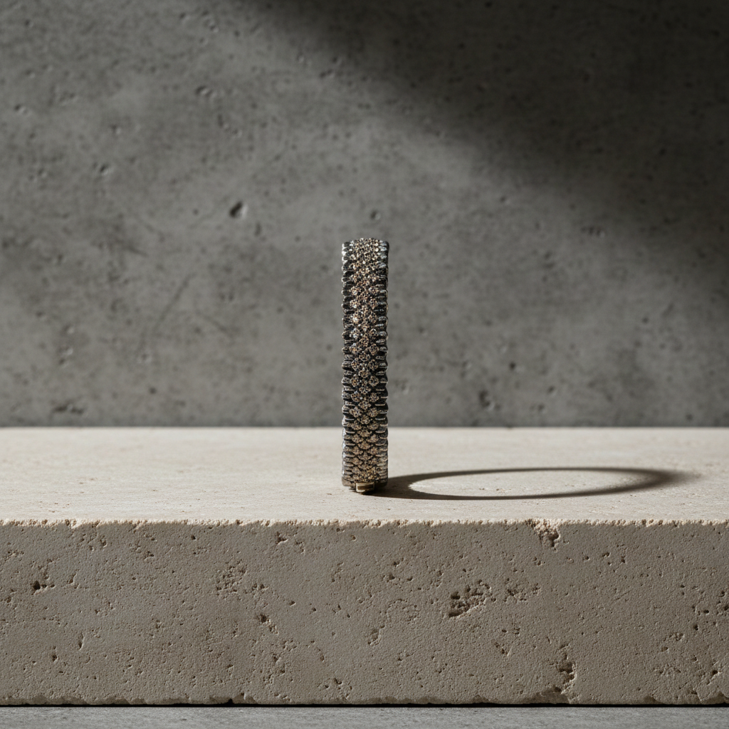 Diamond Sterling Silver Bracelet | Ulka Rocks