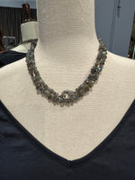 36" Gray Labradorite Necklace | Ulka Rocks