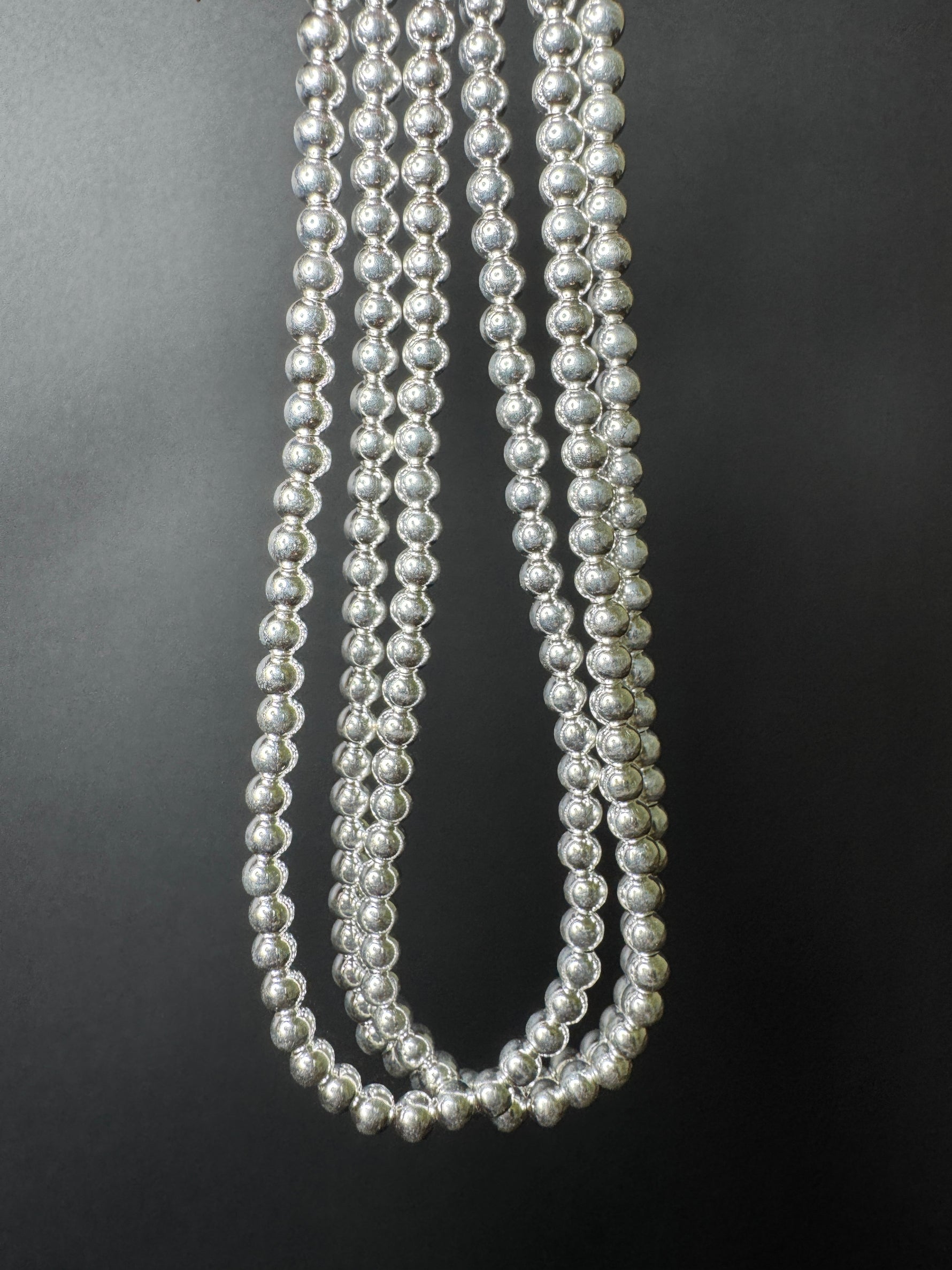 16"-20" Sterling Silver Ball Chain Necklace | Ulka Rocks