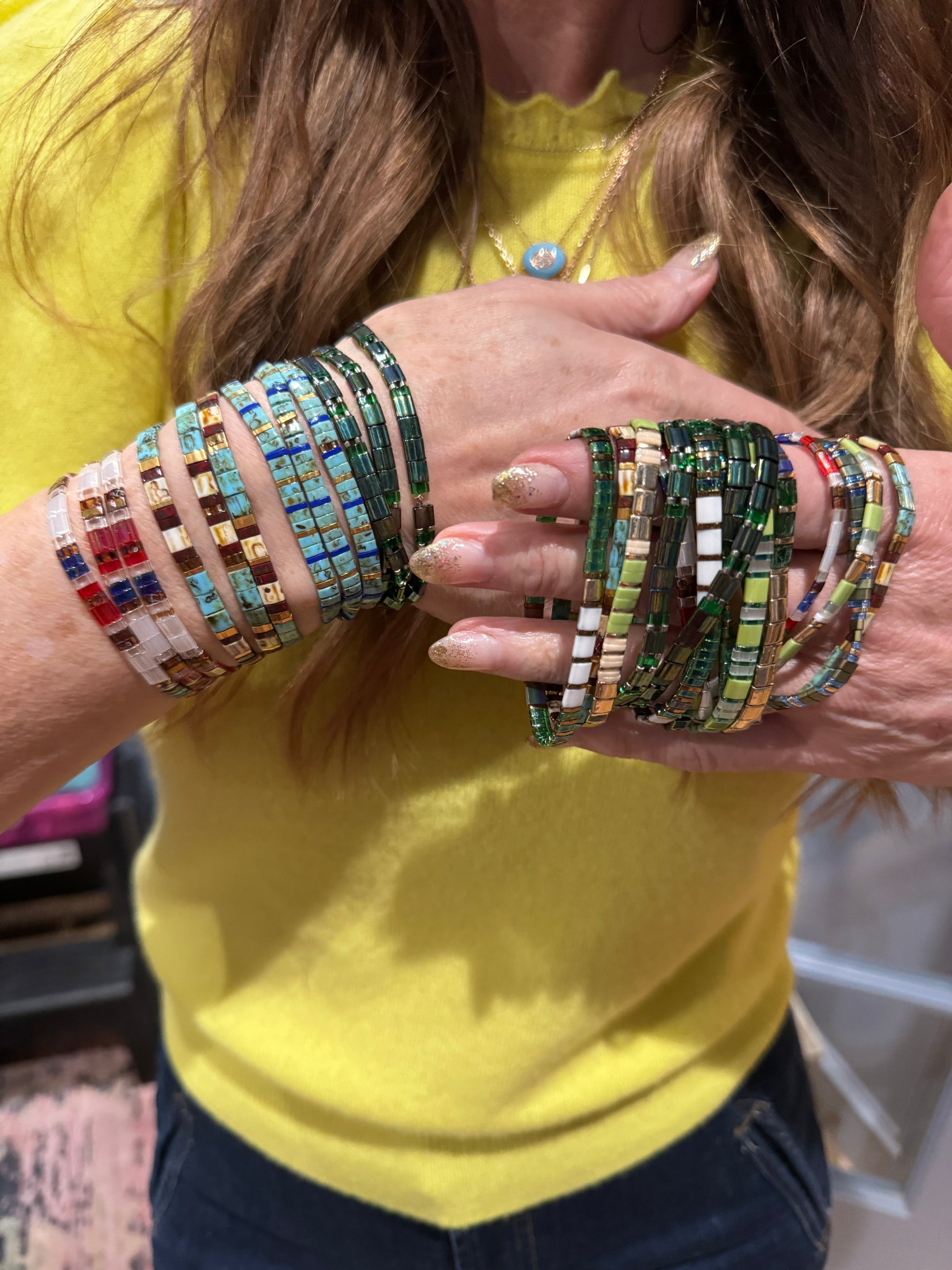 Mystery Bag of 3 Tila Bracelets | Ulka Rocks