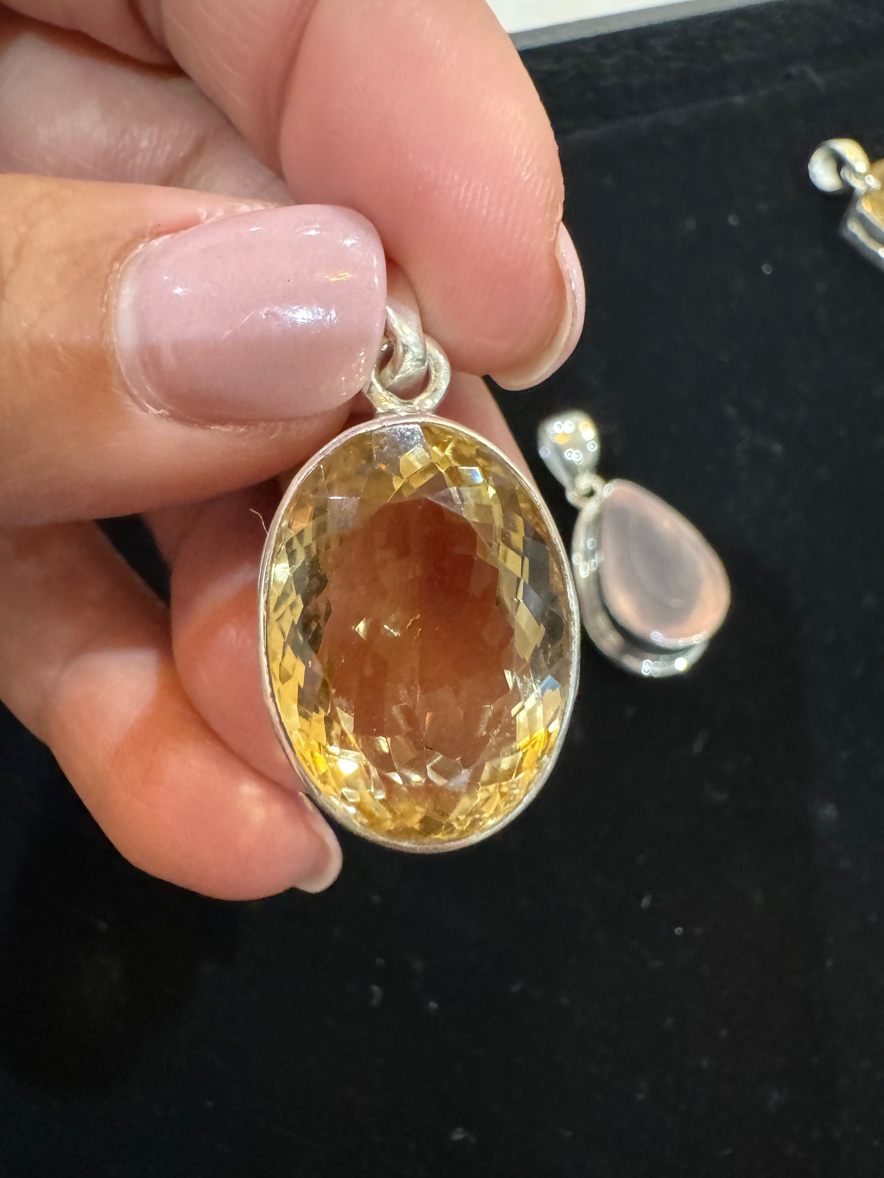 Sterling Silver Gemstone Pendants | Ulka Rocks