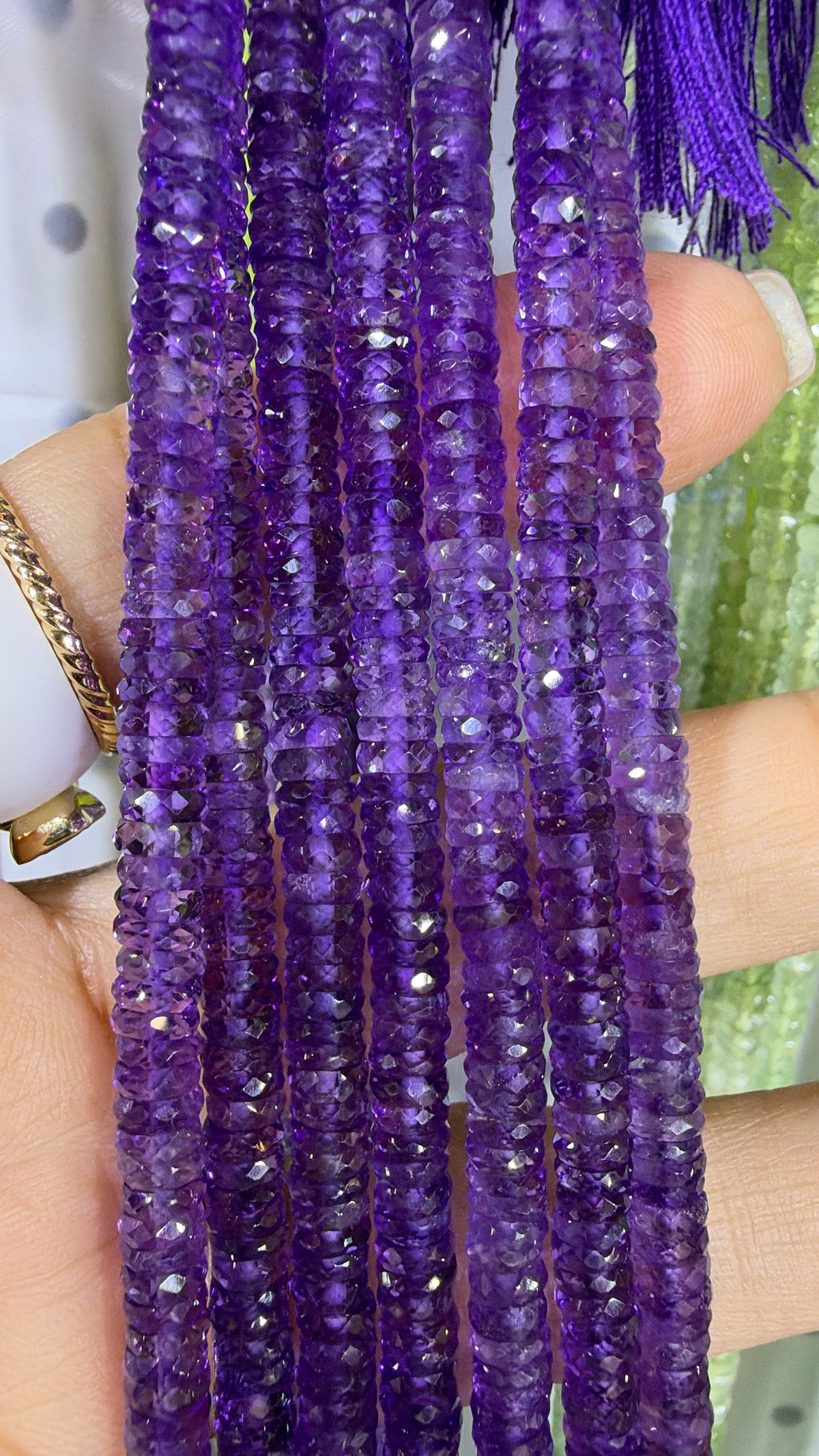 Amethyst Custom Designed Beaded Necklace