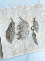 Silver Feather Pendants | Ulka Rocks
