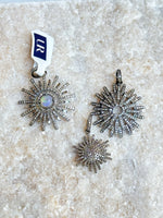 Diamond & Opal Sterling Silver Starburst | Ulka Rocks