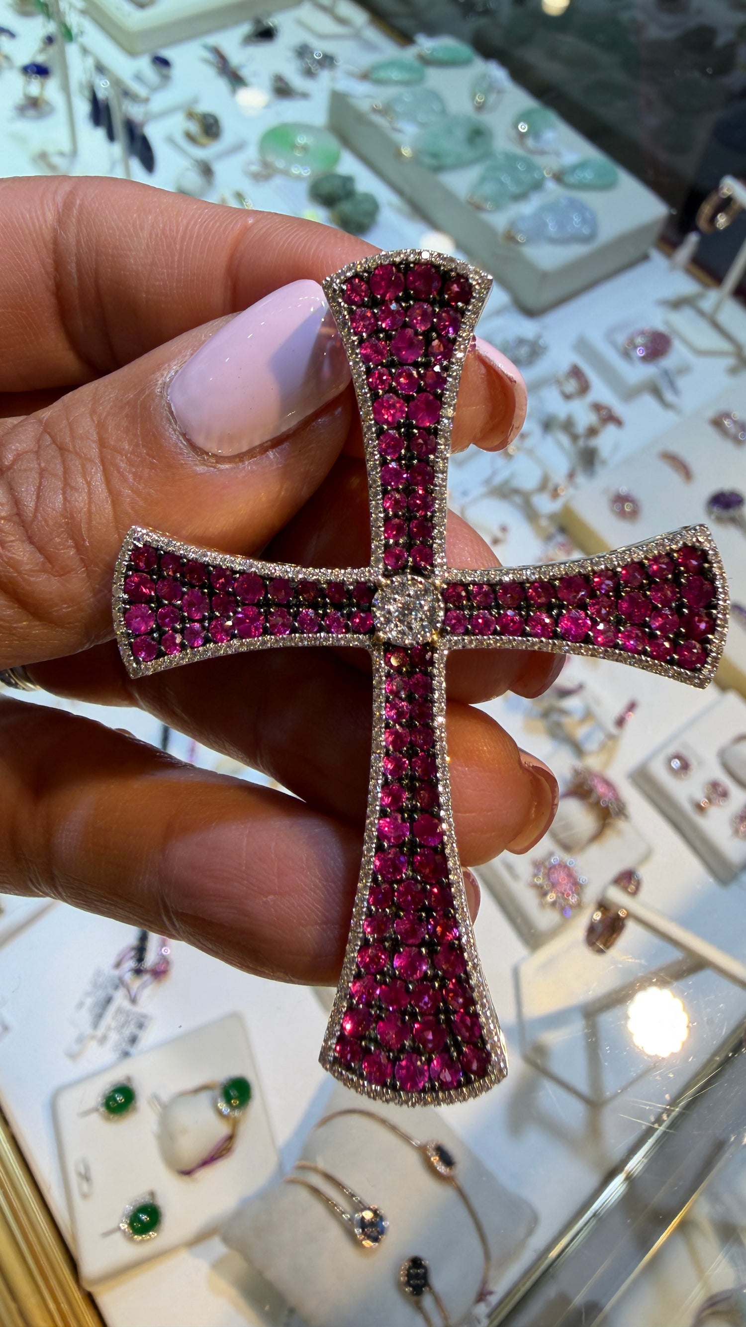 14k Yellow Gold Pendant With Ruby
