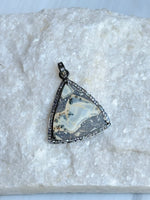 Maligano Gray Jasper Pendant | Ulka Rocks
