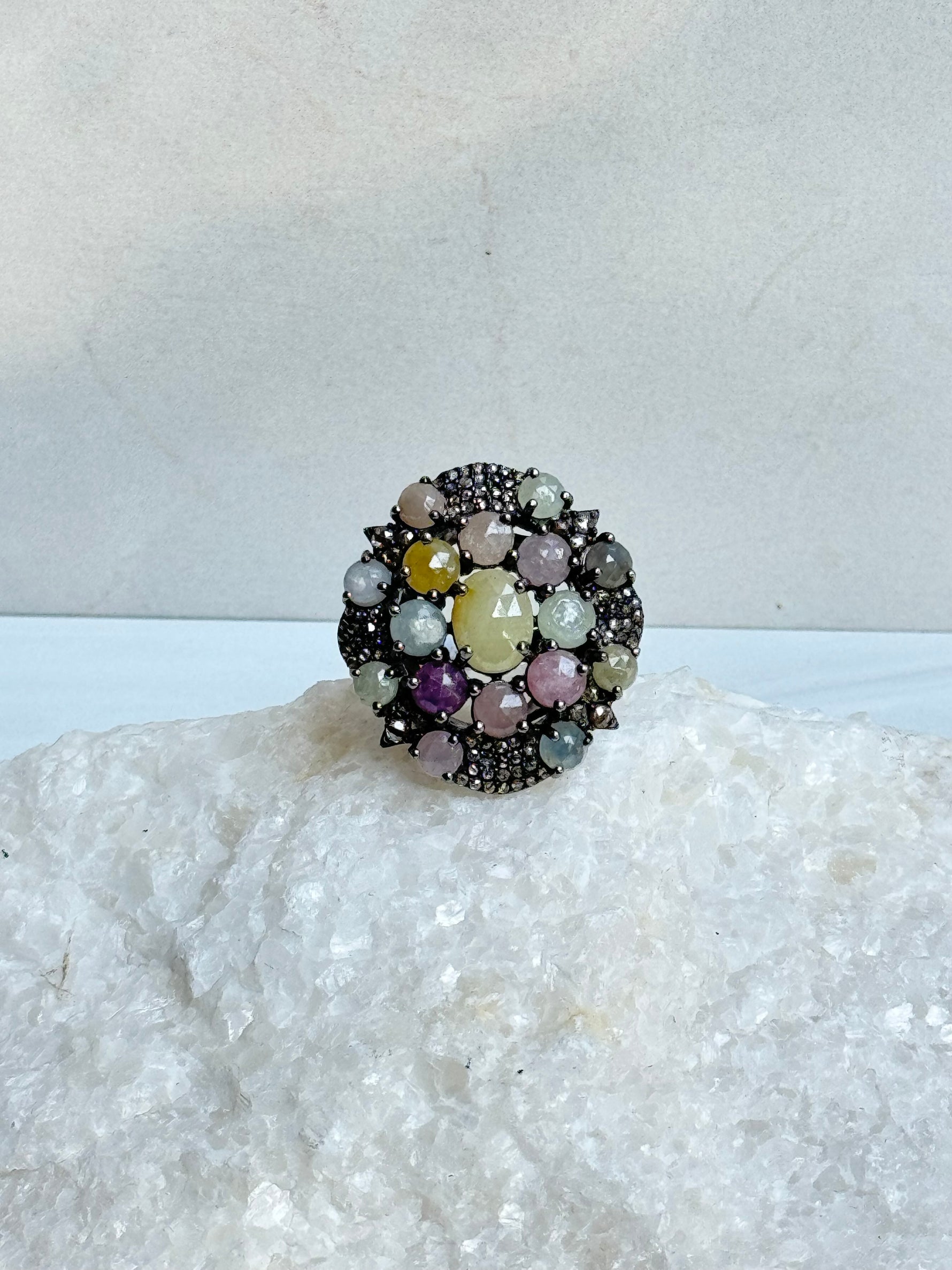 Sapphire and Diamond Ring | Ulka Rocks