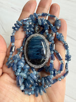 Instagram - Blue Kyanite Necklace | Ulka Rocks