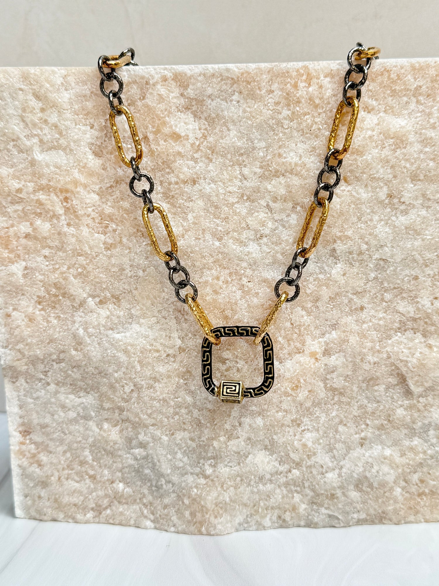 Mixed Metal Necklace | Ulka Rocks