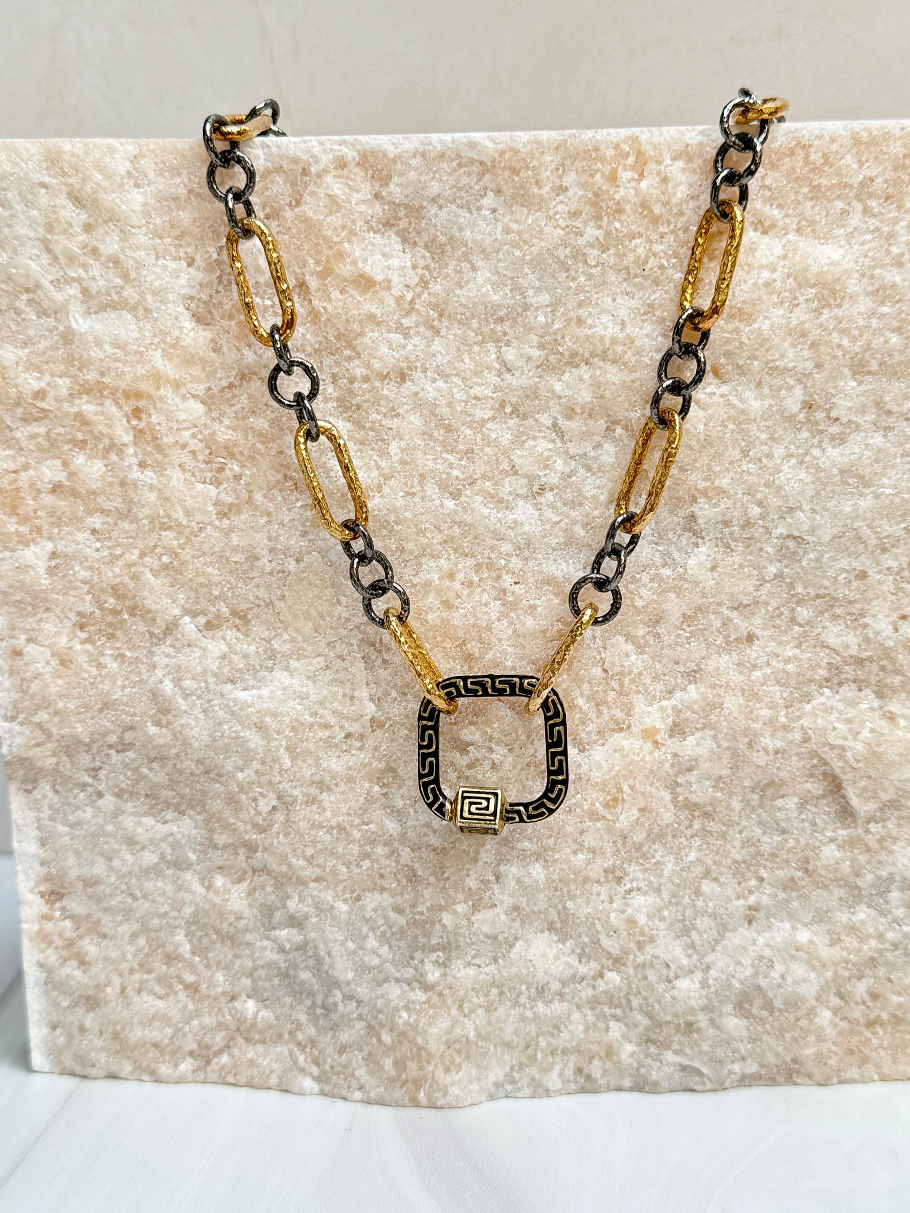 Mixed Metal Necklace | Ulka Rocks