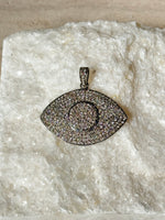 Evil Eye Diamond Pendant | Ulka Rocks