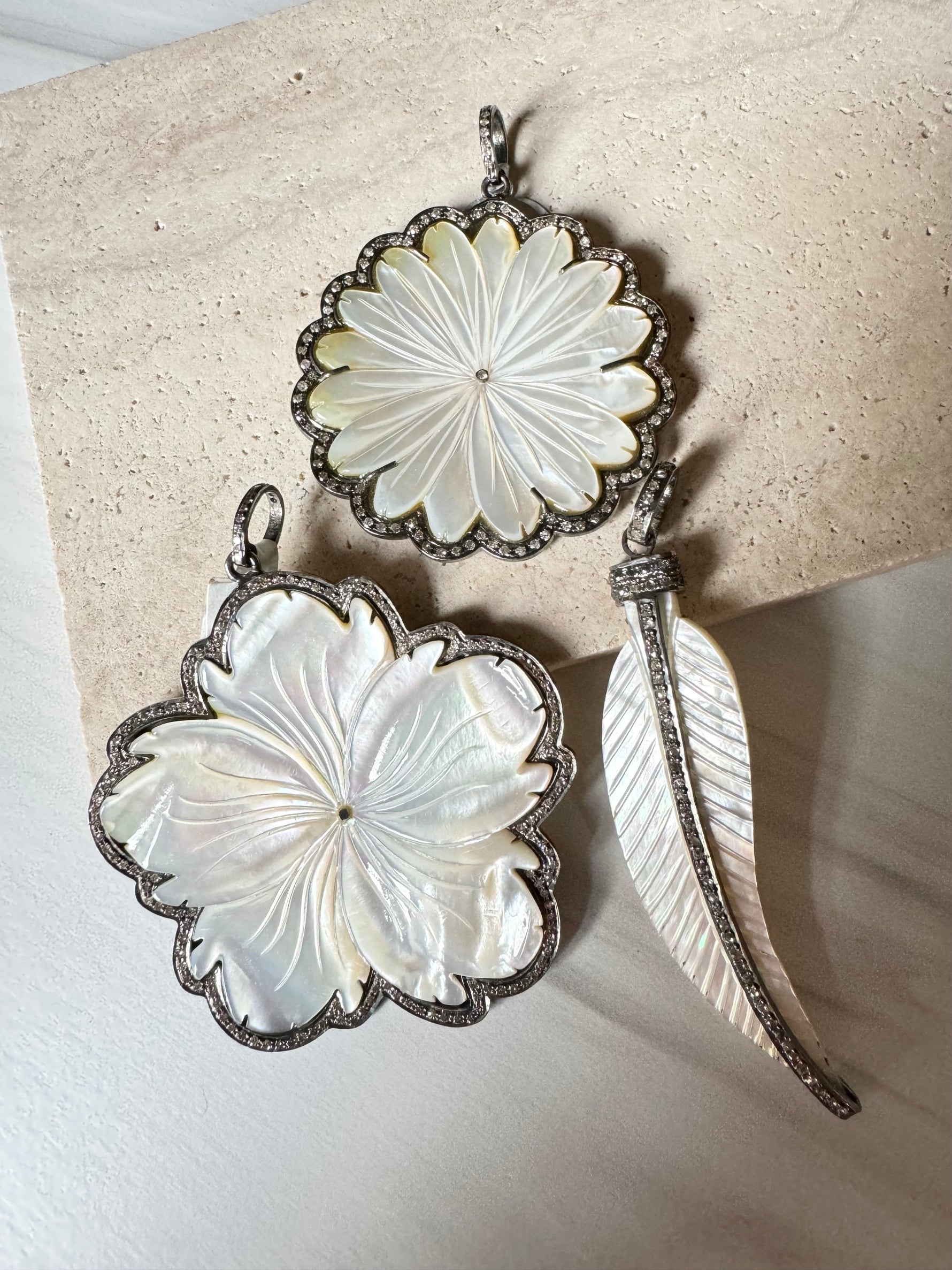 Mother of Pearl Pendants | Ulka Rocks