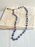 Lavender Purple Moonstone Necklace | Ulka Rocks