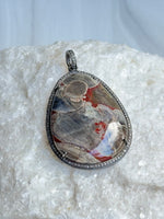 Mushroom Rhyolite Pendant | Ulka Rocks