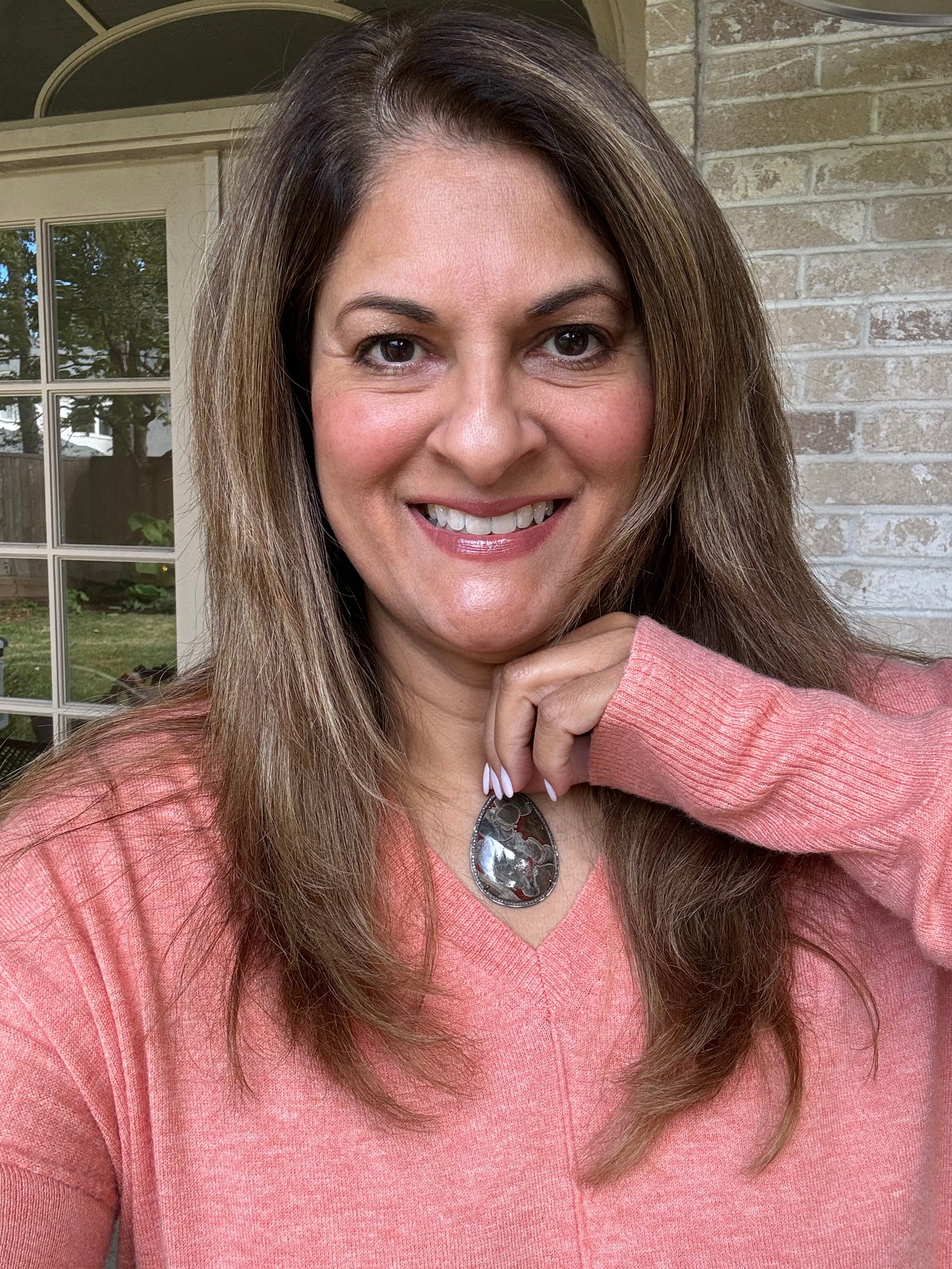 Mushroom Rhyolite Pendant | Ulka Rocks