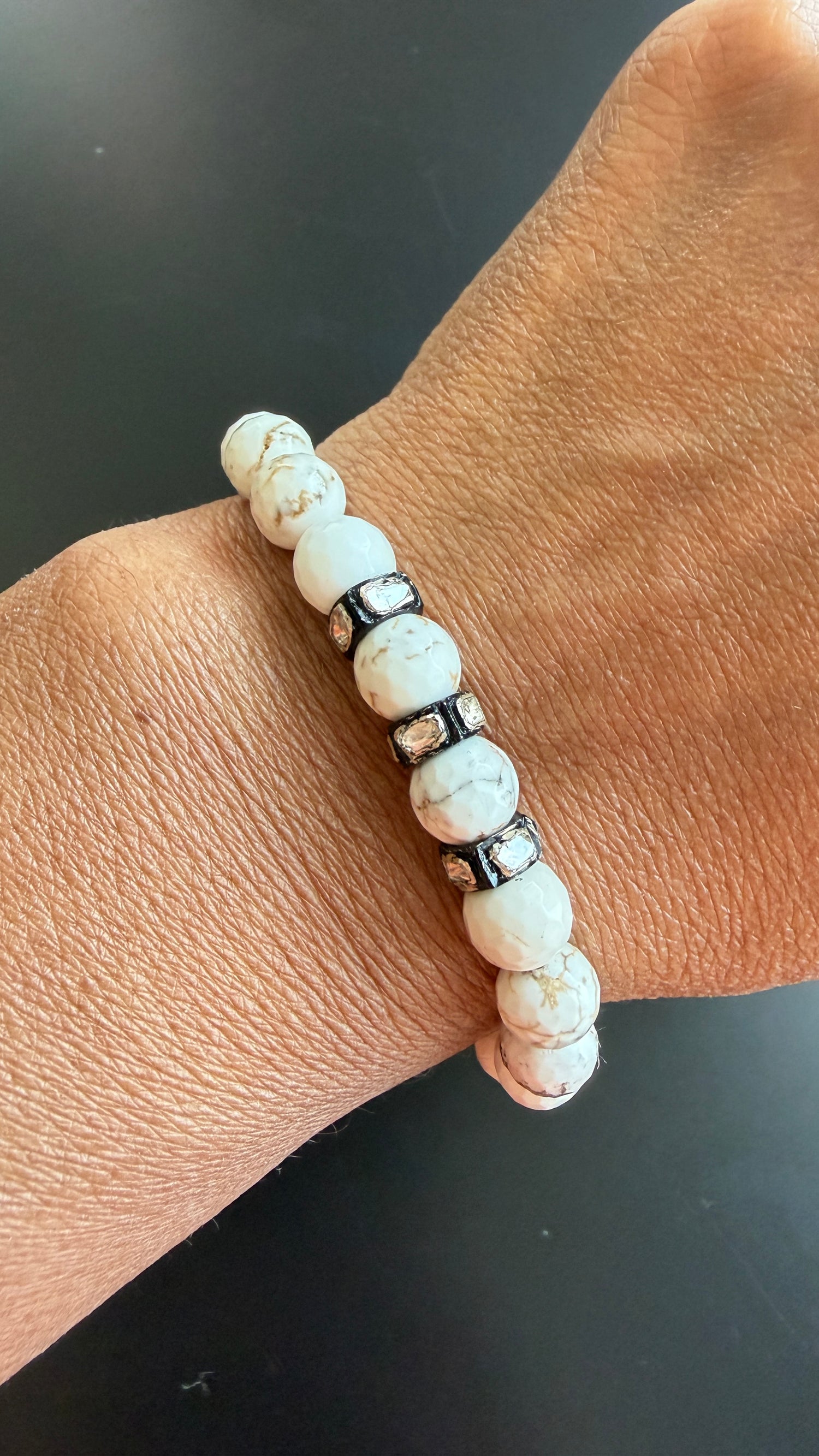 Sterling Silver Bracelet With Jasper