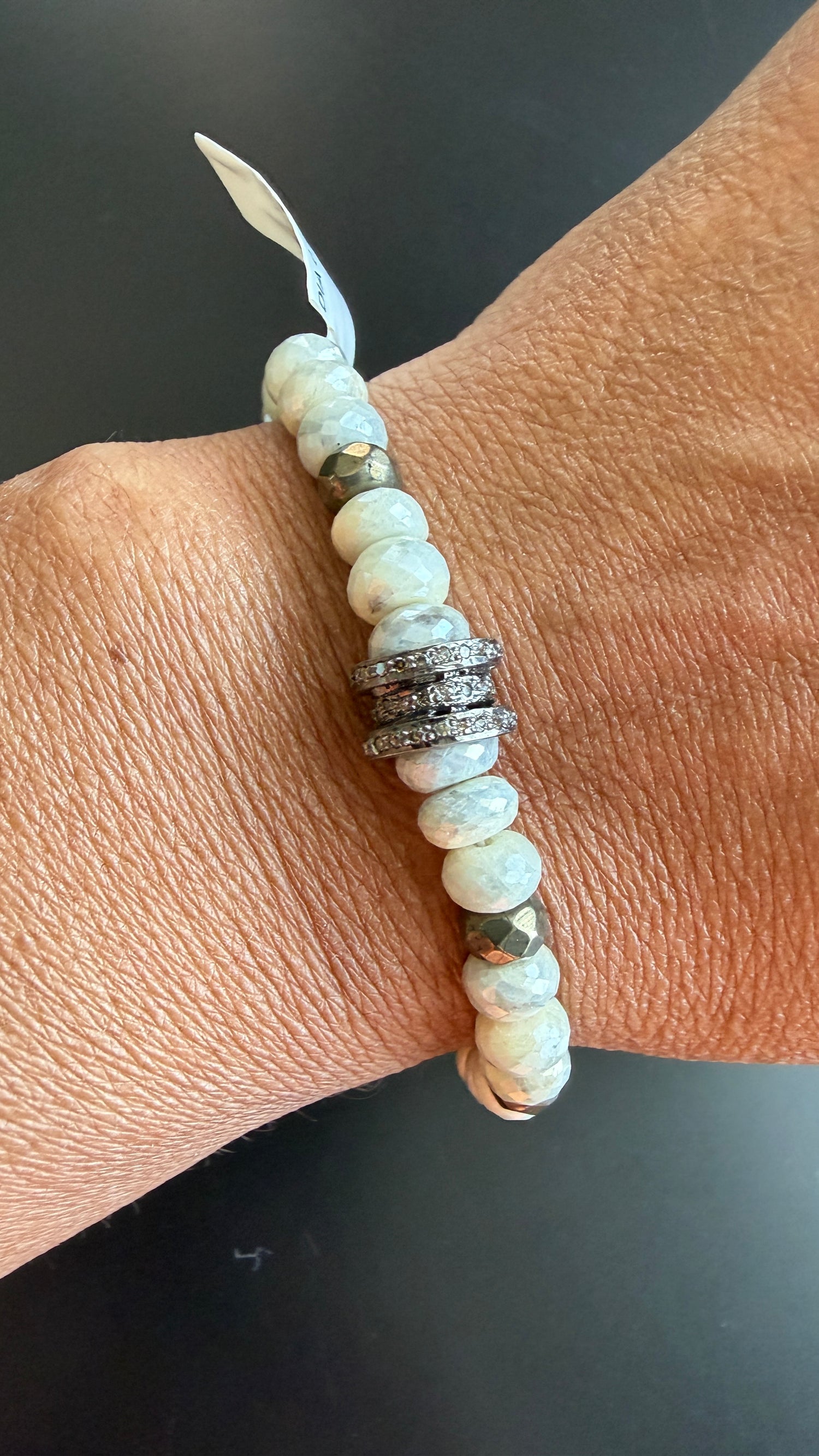 Sterling Silver Bracelet With Silverite