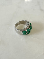 Green Emerald Diamond Ring | Ulka Rocks