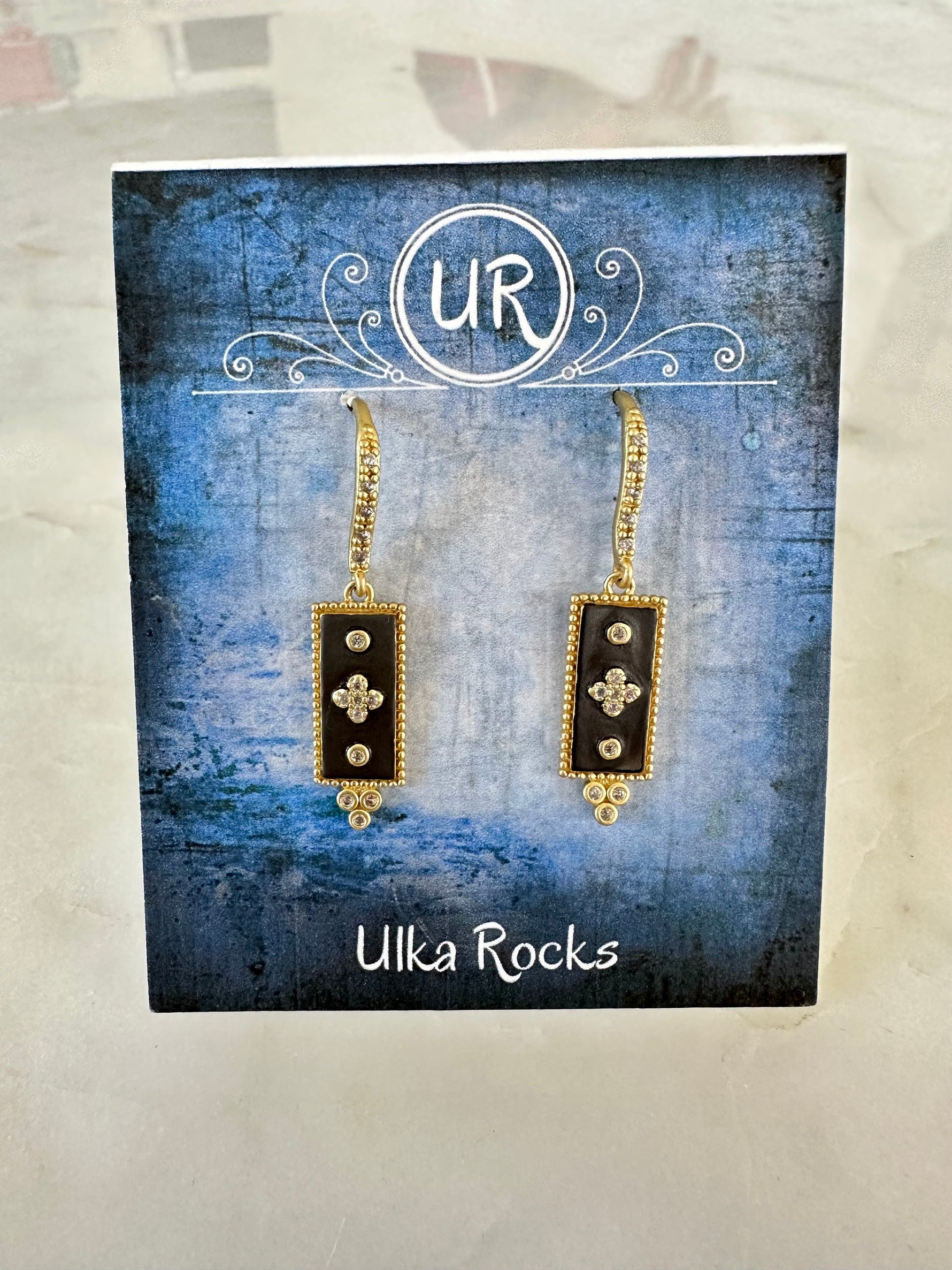 Clover Drop Earrings | Ulka Rocks