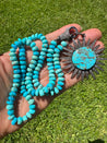 Instagram: Iron Mountain Turquoise Necklace with Starburst