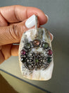 Show Special -  Pink Opal and Tourmaline Pendant