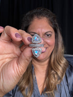 Double White Moonstone Ring | Ulka Rocks