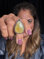 Yellow Yellow Sapphire Ring | Ulka Rocks